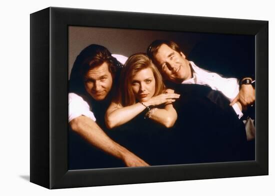 Susie and les Baker Boys THE FABULOUS BAKER BOYS by Steve Kloves with Jeff Bridges, Michelle Pfeiff-null-Framed Stretched Canvas