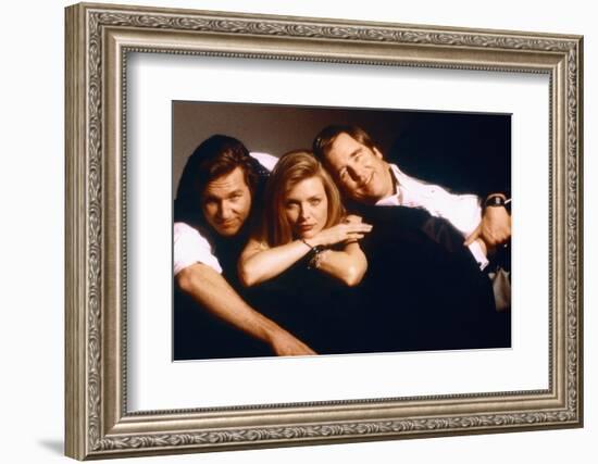 Susie and les Baker Boys THE FABULOUS BAKER BOYS by Steve Kloves with Jeff Bridges, Michelle Pfeiff-null-Framed Photo