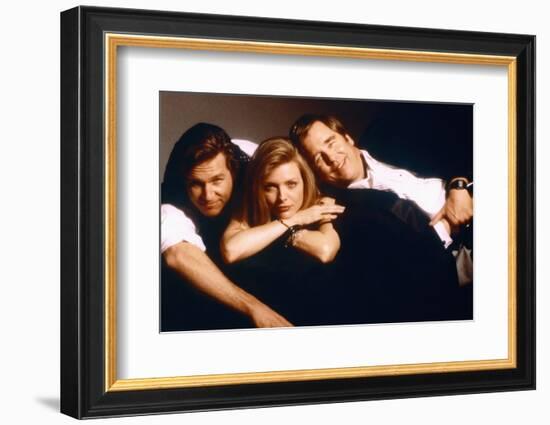 Susie and les Baker Boys THE FABULOUS BAKER BOYS by Steve Kloves with Jeff Bridges, Michelle Pfeiff-null-Framed Photo