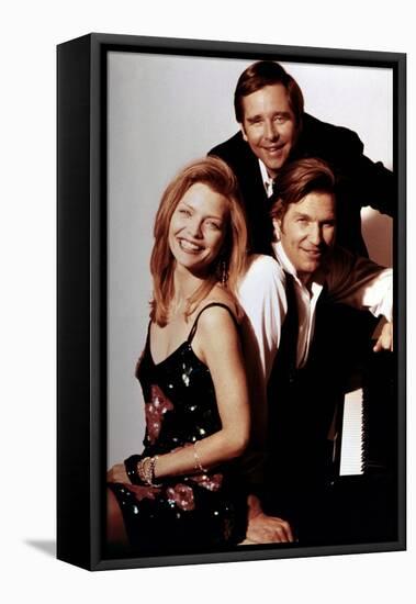 Susie and les Baker Boys THE FABULOUS BAKER BOYS by Steve Kloves with Jeff Bridges, Michelle Pfeiff-null-Framed Stretched Canvas