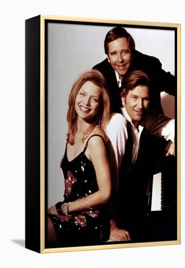 Susie and les Baker Boys THE FABULOUS BAKER BOYS by Steve Kloves with Jeff Bridges, Michelle Pfeiff-null-Framed Stretched Canvas