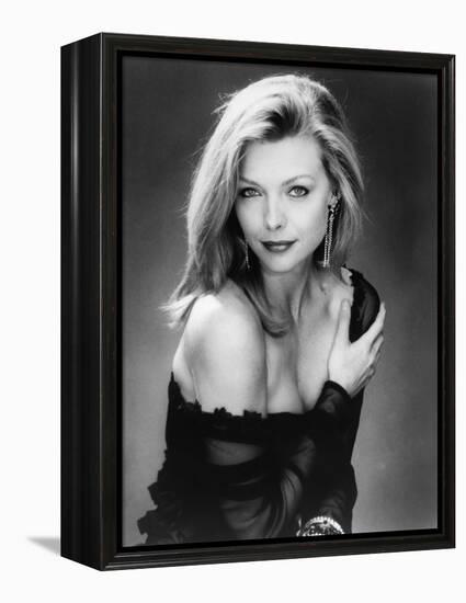 Susie and les Baker Boys THE FABULOUS BAKER BOYS by Steve Kloves with Michelle Pfeiffer, 1989 (b/w -null-Framed Stretched Canvas