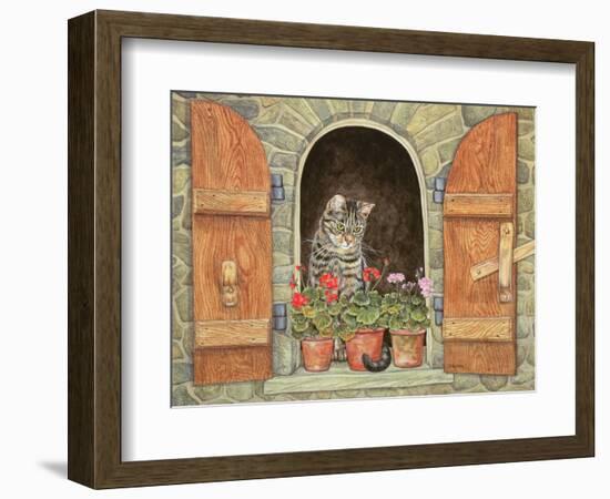 Susie's Window-Ditz-Framed Giclee Print