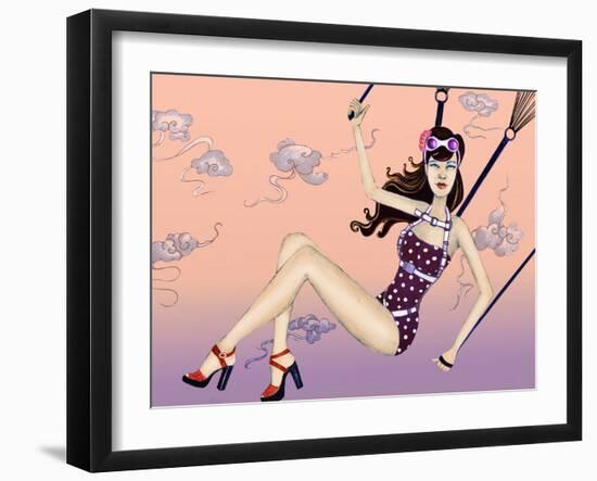 Susie-Jami Goddess-Framed Art Print