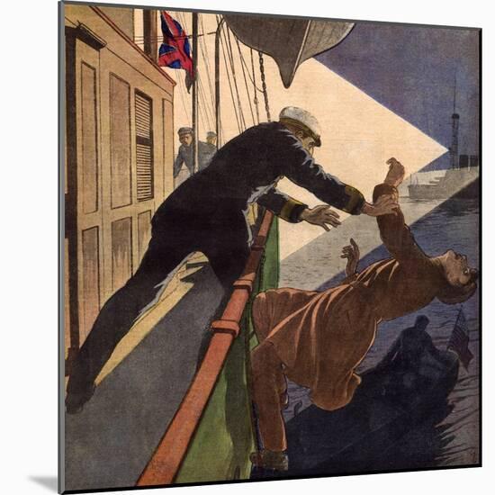 Suspected Brit Smuggler-Andre Gallard-Mounted Art Print