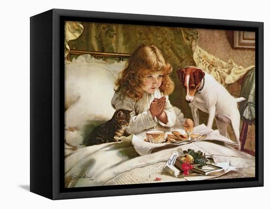 Suspense, Poster-Charles Burton Barber-Framed Premier Image Canvas