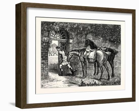 Suspense, UK-Samuel Edmund Waller-Framed Giclee Print