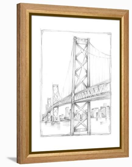 Suspension Bridge Study II-Ethan Harper-Framed Stretched Canvas