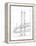 Suspension Bridge Study II-Ethan Harper-Framed Stretched Canvas