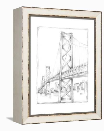 Suspension Bridge Study II-Ethan Harper-Framed Stretched Canvas