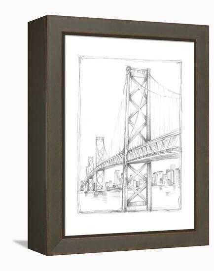 Suspension Bridge Study II-Ethan Harper-Framed Stretched Canvas