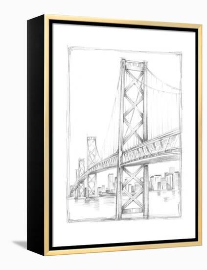 Suspension Bridge Study II-Ethan Harper-Framed Stretched Canvas