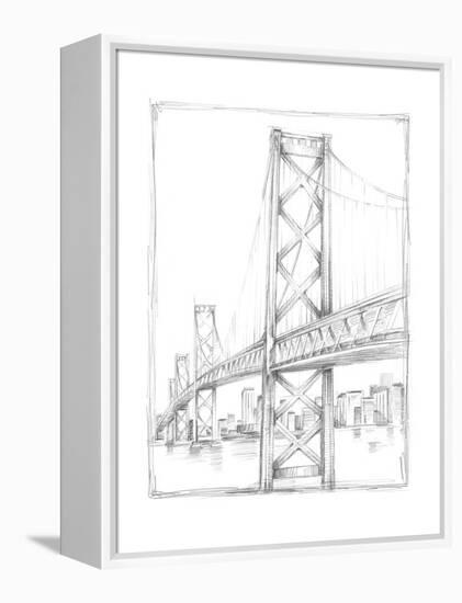 Suspension Bridge Study II-Ethan Harper-Framed Stretched Canvas