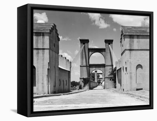Suspension Bridge-GE Kidder Smith-Framed Premier Image Canvas