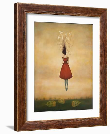 Suspension of Disbelief-Duy Huynh-Framed Art Print