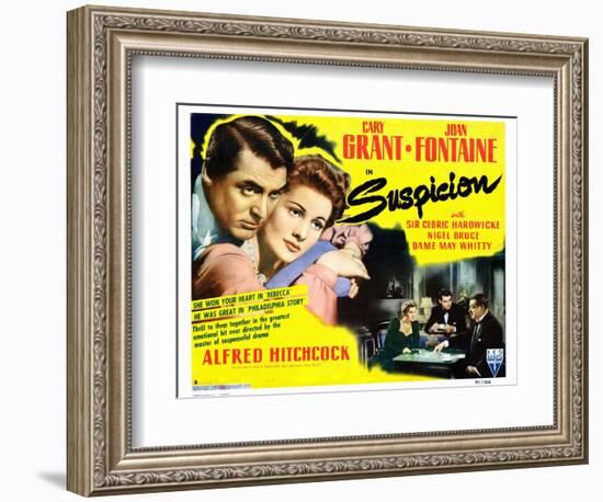 Suspicion, 1941-null-Framed Premium Giclee Print