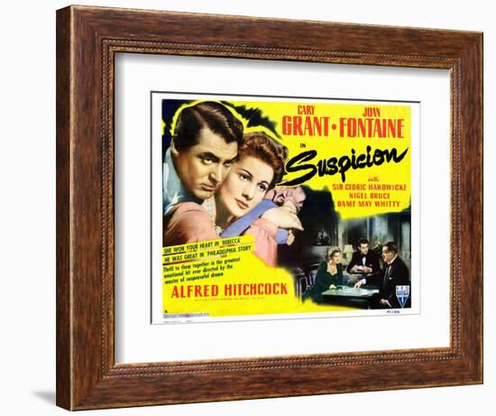 Suspicion, 1941-null-Framed Premium Giclee Print