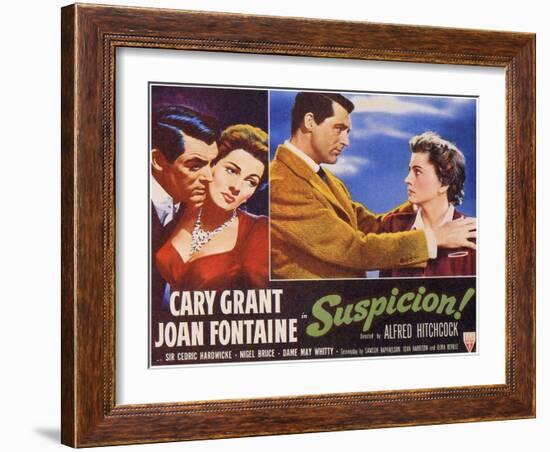 Suspicion, 1941-null-Framed Art Print