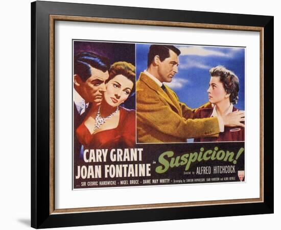 Suspicion, 1941-null-Framed Art Print