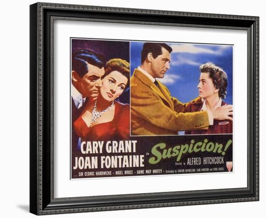 Suspicion, 1941-null-Framed Art Print