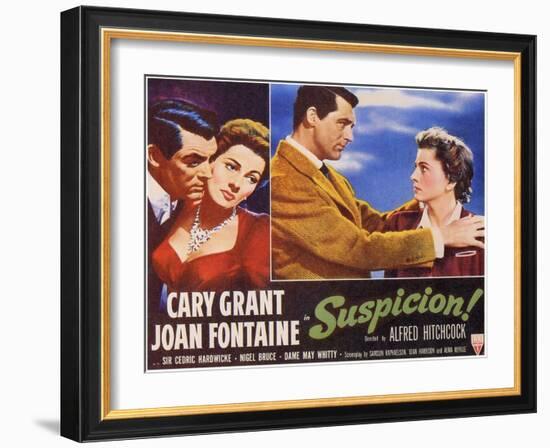 Suspicion, 1941-null-Framed Art Print