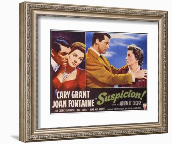 Suspicion, 1941-null-Framed Premium Giclee Print