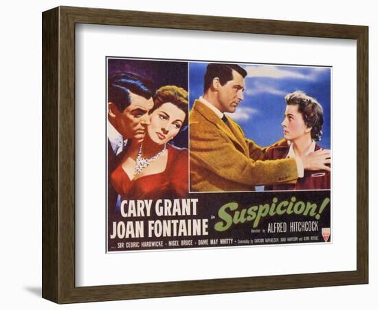 Suspicion, 1941-null-Framed Premium Giclee Print