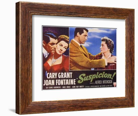 Suspicion, 1941-null-Framed Premium Giclee Print