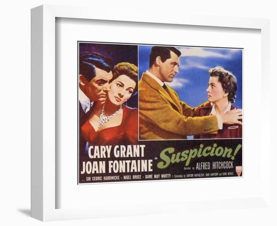 Suspicion, 1941-null-Framed Premium Giclee Print