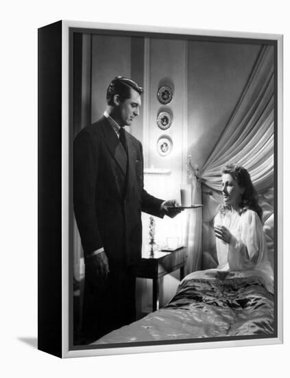 Suspicion, Cary Grant, Joan Fontaine, 1941-null-Framed Stretched Canvas