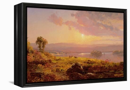 Susquehanna River, 1876-Jasper Francis Cropsey-Framed Premier Image Canvas