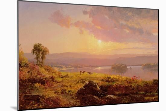 Susquehanna River, 1876-Jasper Francis Cropsey-Mounted Giclee Print