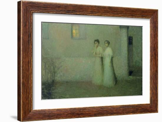 Susse Nacht, 1897-Henri Eugene Augustin Le Sidaner-Framed Giclee Print