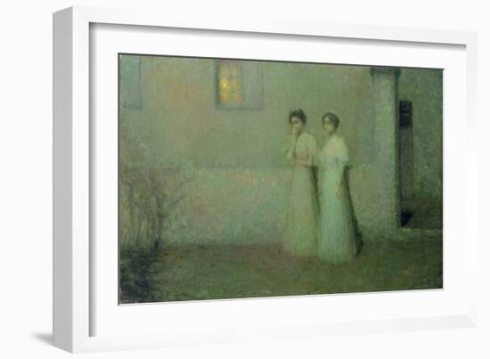 Susse Nacht, 1897-Henri Eugene Augustin Le Sidaner-Framed Giclee Print