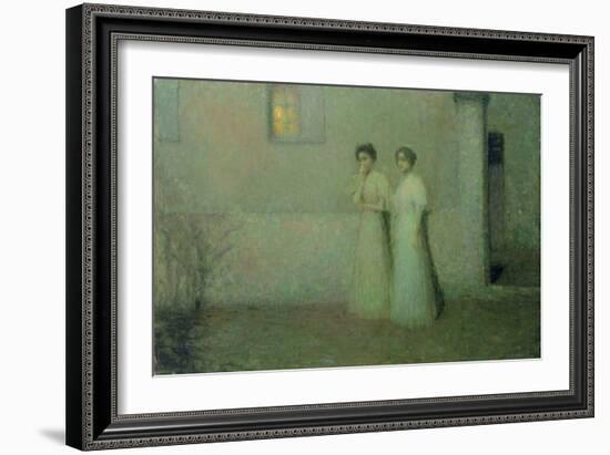 Susse Nacht, 1897-Henri Eugene Augustin Le Sidaner-Framed Giclee Print