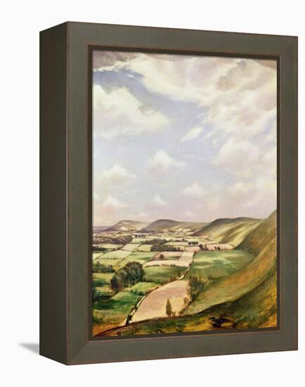 Sussex Landscape-Christopher Richard Wynne Nevinson-Framed Premier Image Canvas