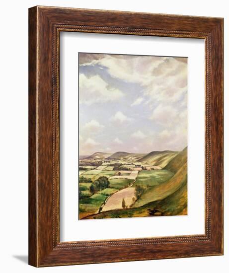 Sussex Landscape-Christopher Richard Wynne Nevinson-Framed Giclee Print