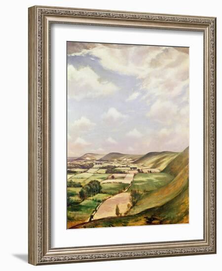 Sussex Landscape-Christopher Richard Wynne Nevinson-Framed Giclee Print