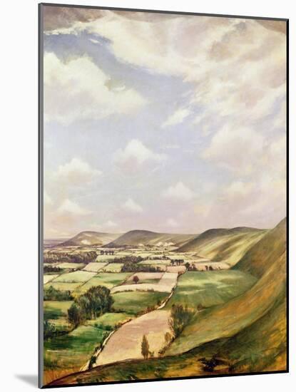 Sussex Landscape-Christopher Richard Wynne Nevinson-Mounted Giclee Print