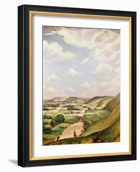 Sussex Landscape-Christopher Richard Wynne Nevinson-Framed Giclee Print