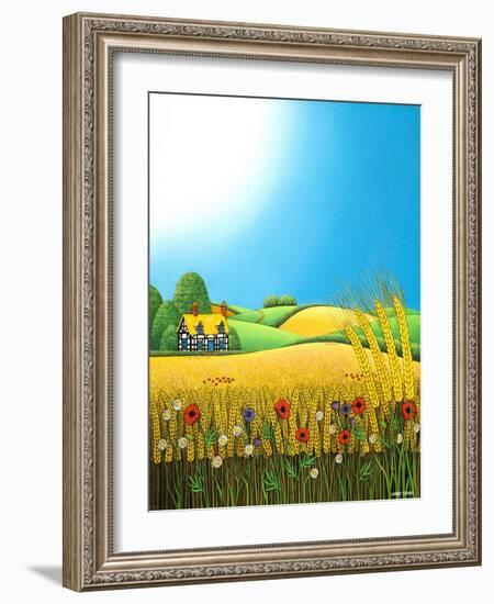 Sussex Wheatfields, 1995-Larry Smart-Framed Giclee Print