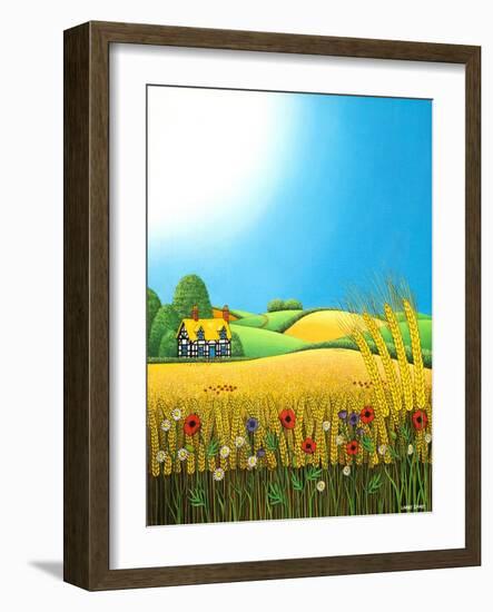 Sussex Wheatfields, 1995-Larry Smart-Framed Giclee Print