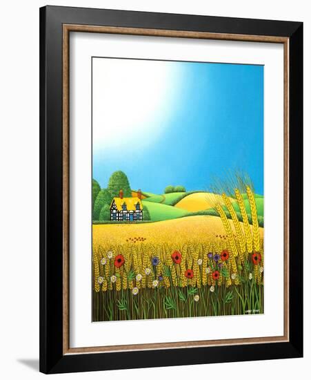 Sussex Wheatfields, 1995-Larry Smart-Framed Giclee Print