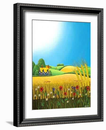 Sussex Wheatfields, 1995-Larry Smart-Framed Giclee Print