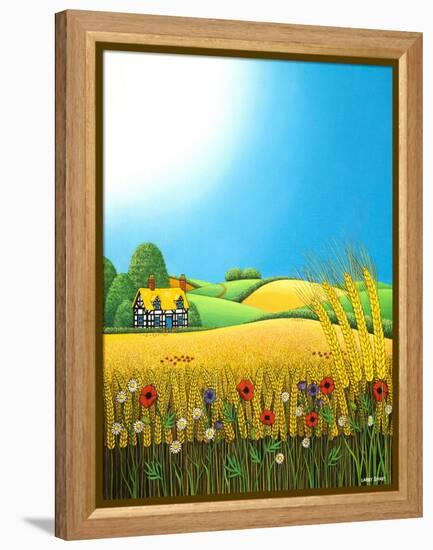 Sussex Wheatfields, 1995-Larry Smart-Framed Premier Image Canvas