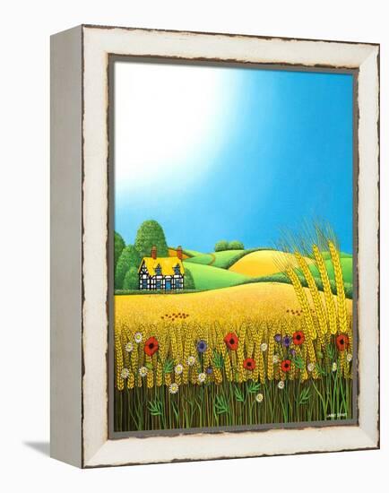 Sussex Wheatfields, 1995-Larry Smart-Framed Premier Image Canvas