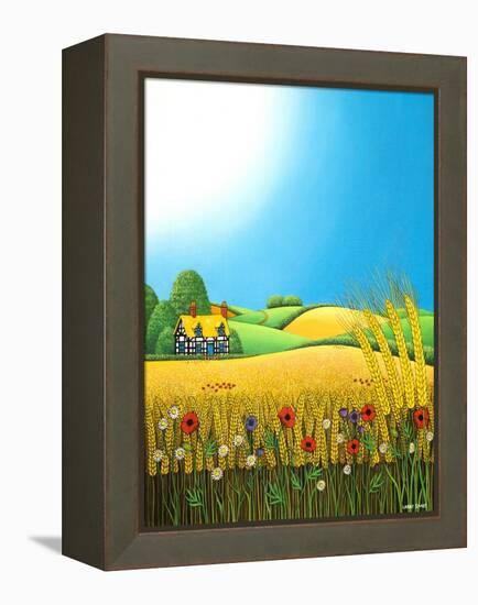 Sussex Wheatfields, 1995-Larry Smart-Framed Premier Image Canvas