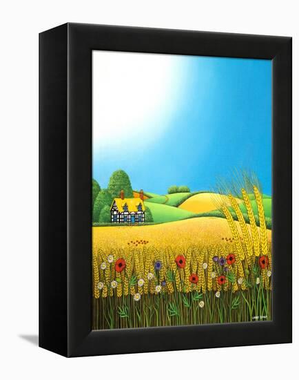 Sussex Wheatfields, 1995-Larry Smart-Framed Premier Image Canvas