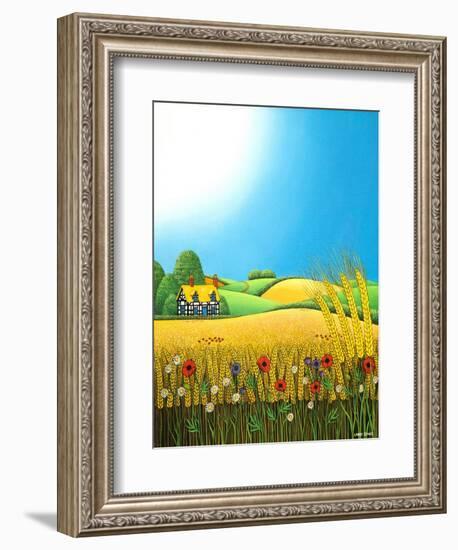 Sussex Wheatfields, 1995-Larry Smart-Framed Giclee Print