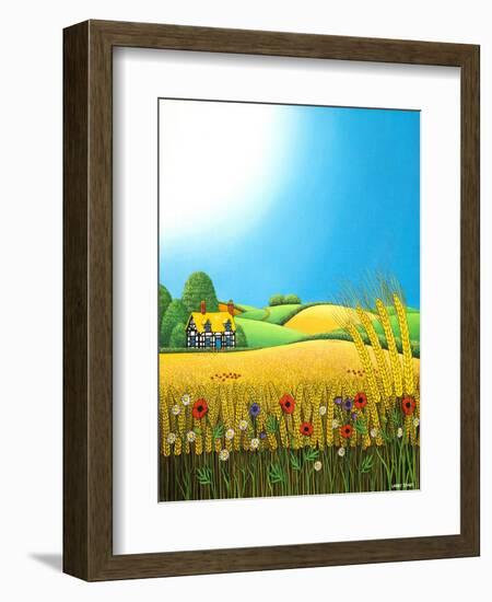 Sussex Wheatfields, 1995-Larry Smart-Framed Giclee Print